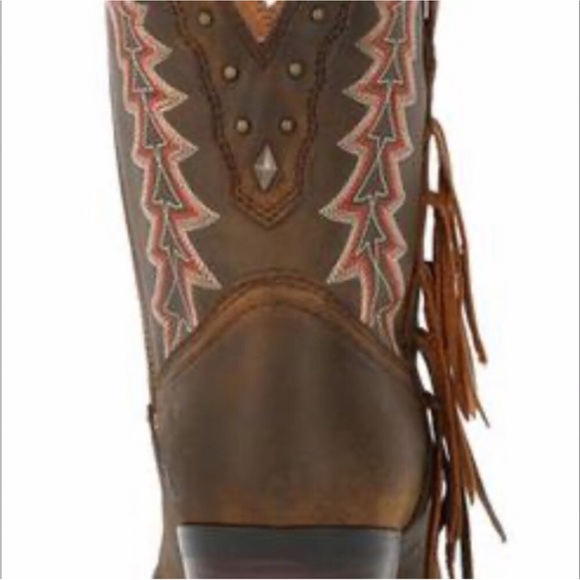 Durango NWT Western Crush Women’s Roasted Pecan Bootie Style Boots Size 9.5 - Picture 9 of 9